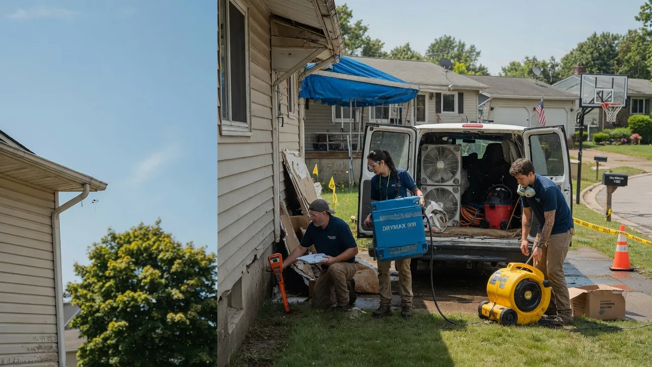 Ceiling Leak Cleanup in Coggon, IA near me