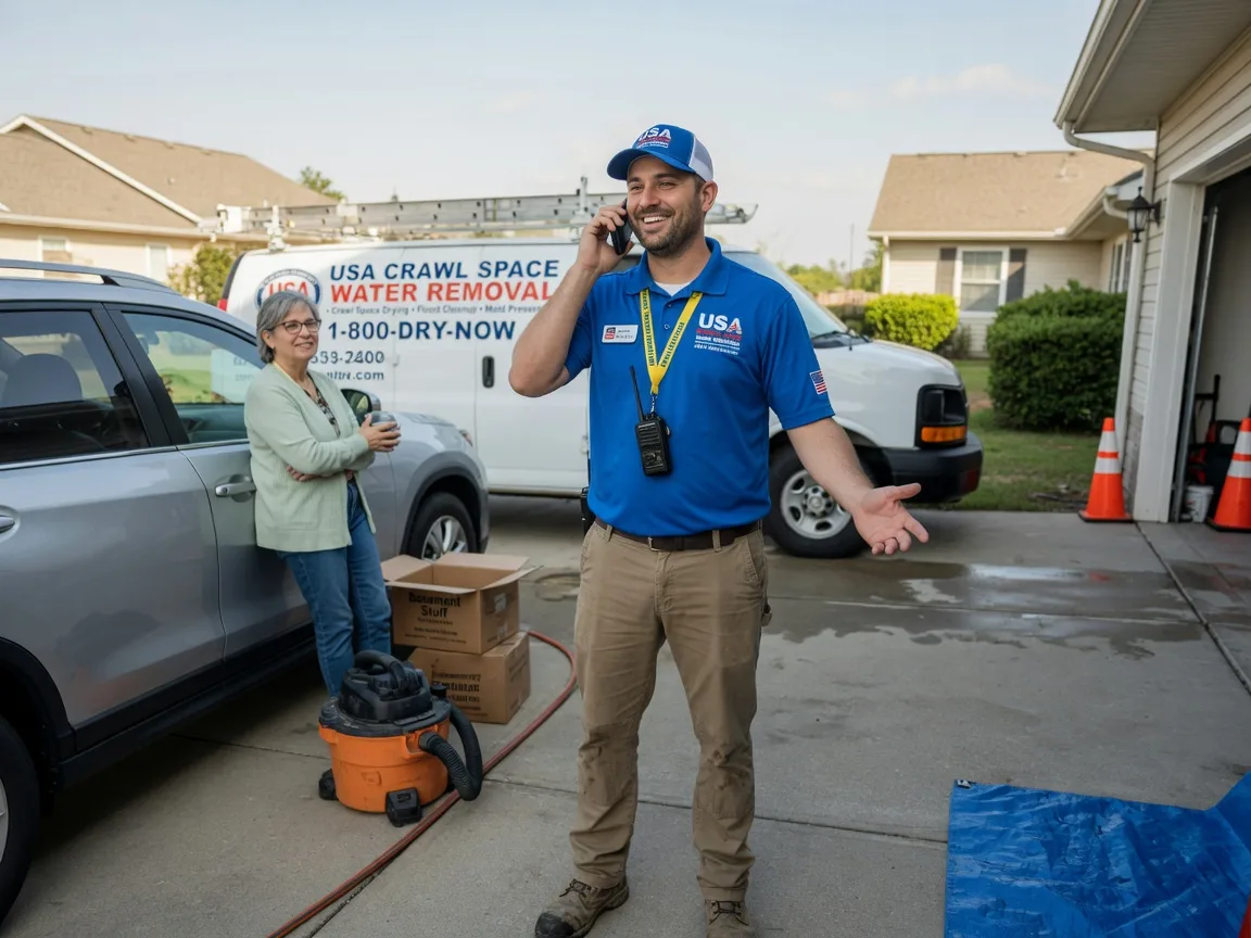 Crawl Space Water Removal Coggon, IA FAQs